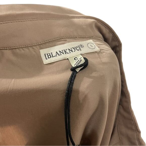 NWT! Blank NYC Drawstring Waist Utility Lightweight Shacket - Size Small - Picture 10 of 11